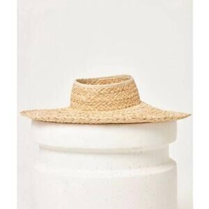 L*Space Tan Straw Hat